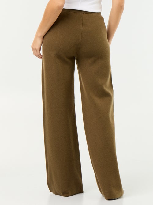 Weite Strickhose - Kiabi