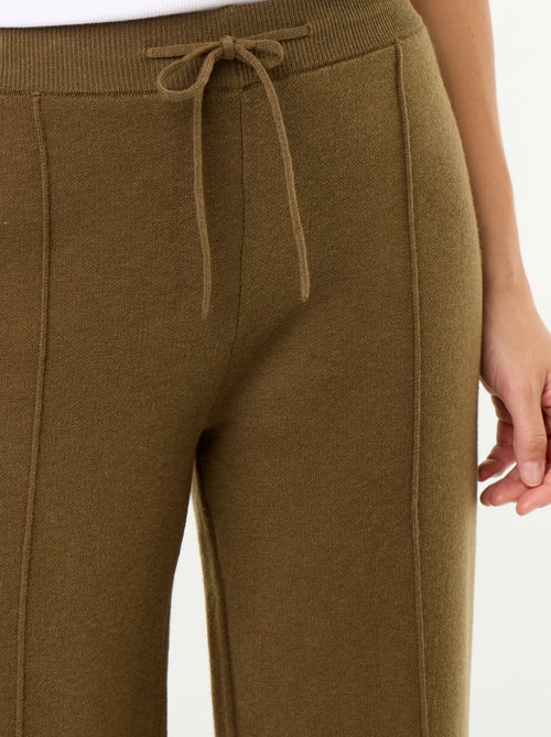 Weite Strickhose - Kiabi