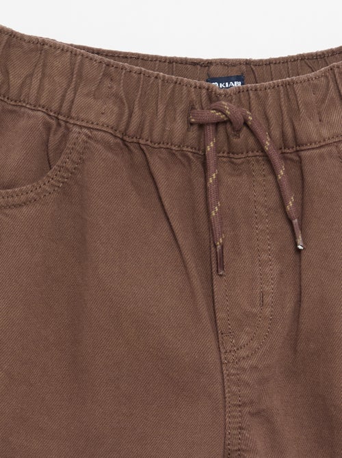 Weite unifarbene Hose - Kiabi