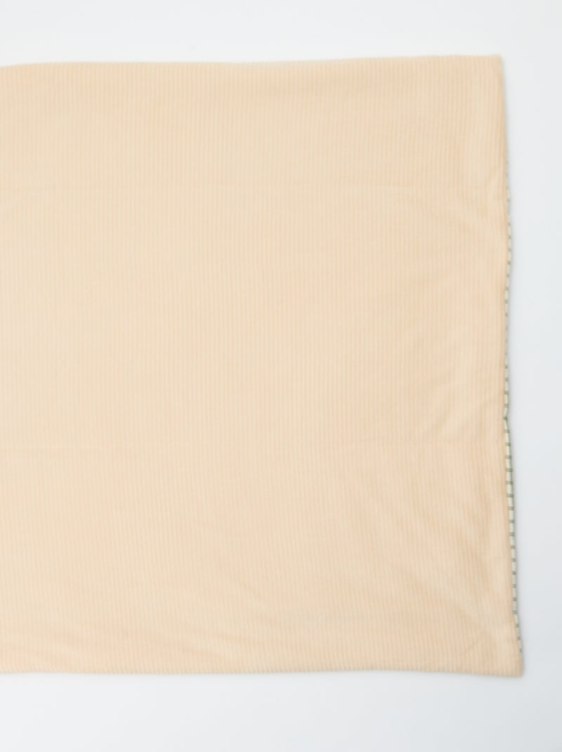 Wendbare Decke 110 x 150 cm - Kiabi Home Kaki - Kiabi
