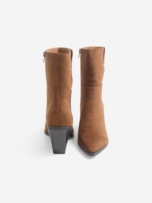 Western-Stiefeletten mit Absatz - Kiabi