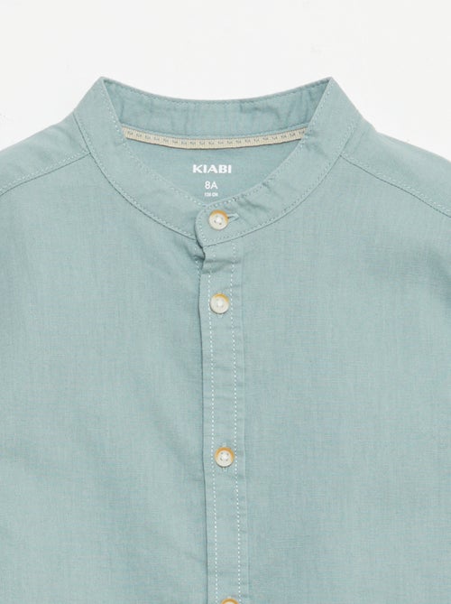 White Cotton Shirt - Kiabi