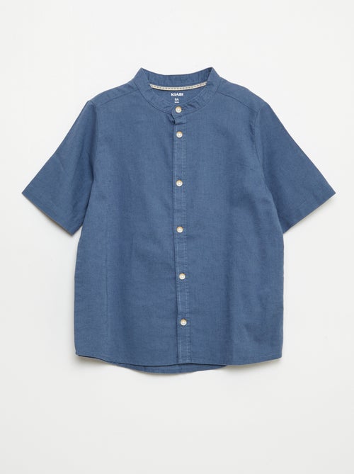 White Cotton Shirt - Kiabi