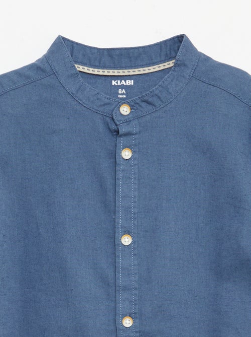 White Cotton Shirt - Kiabi