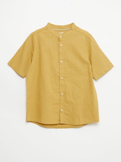 White Cotton Shirt - Kiabi