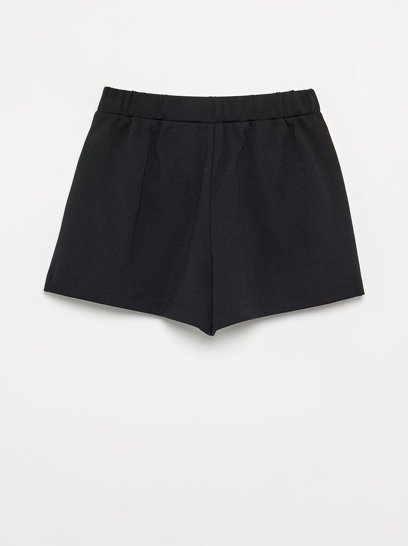 Wickelrock-Shorts Schwarz - Kiabi