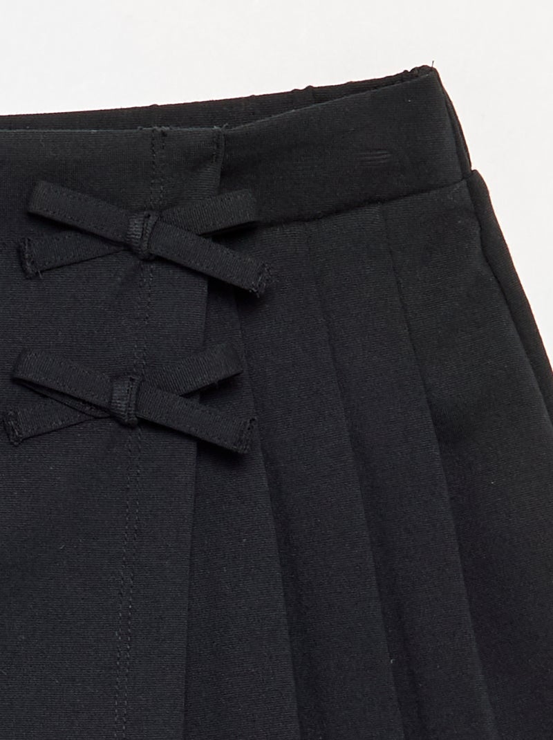 Wickelrock-Shorts Schwarz - Kiabi