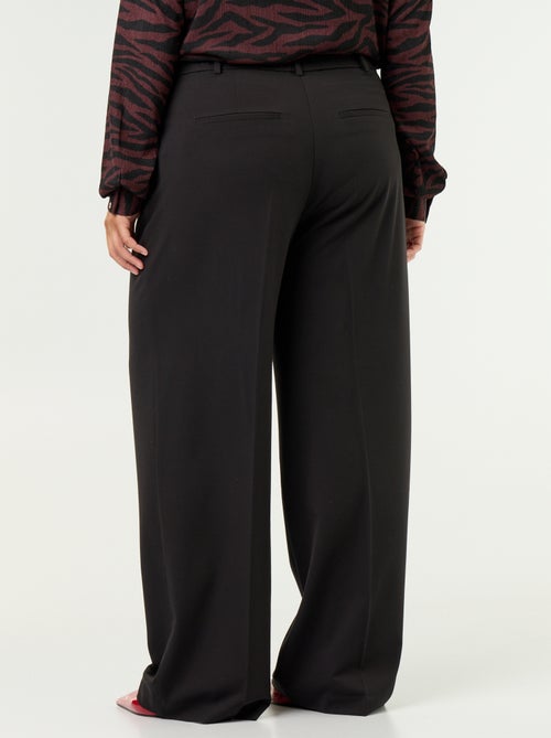Wide cigarette trousers - Kiabi