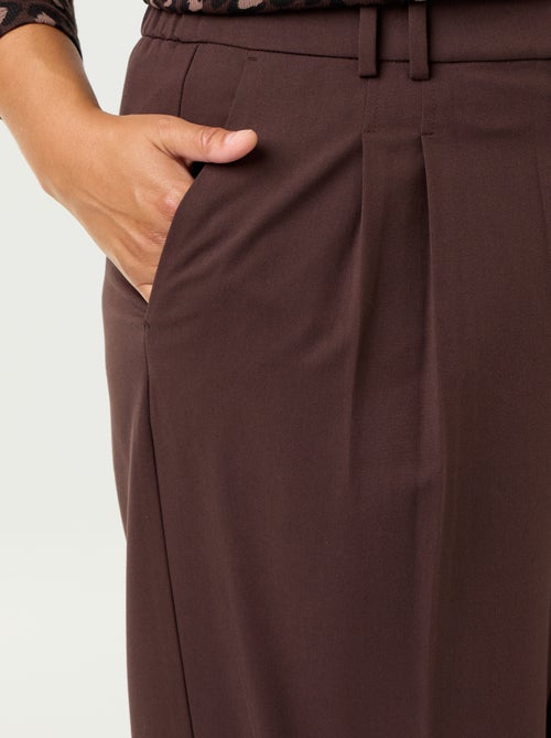Wide cigarette trousers - Kiabi