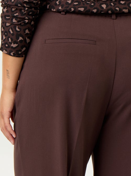 Wide cigarette trousers - Kiabi