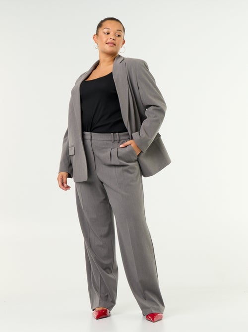 Wide cigarette trousers - Kiabi