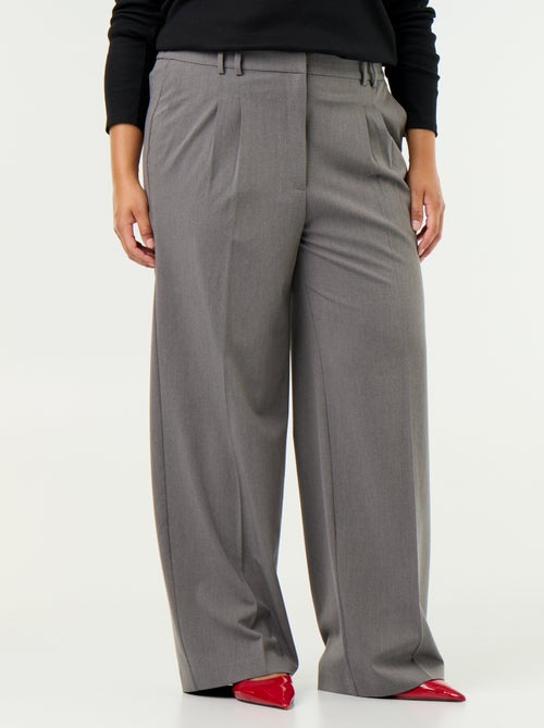 Wide cigarette trousers - Kiabi
