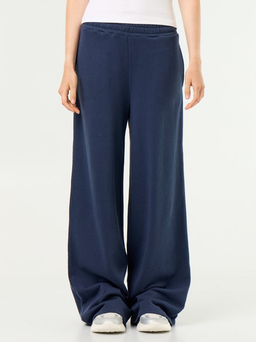 Wide Heavy Knit Jogging Trousers - Kiabi
