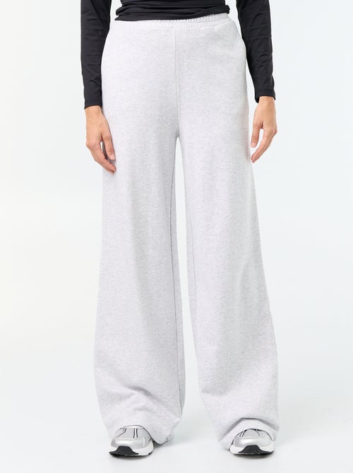 Wide Heavy Knit Jogging Trousers - Kiabi