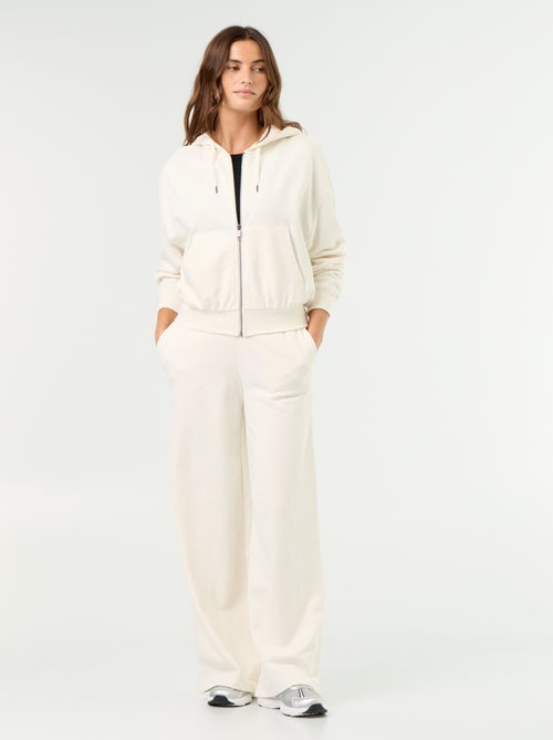 Wide Heavy Knit Jogging Trousers - Kiabi