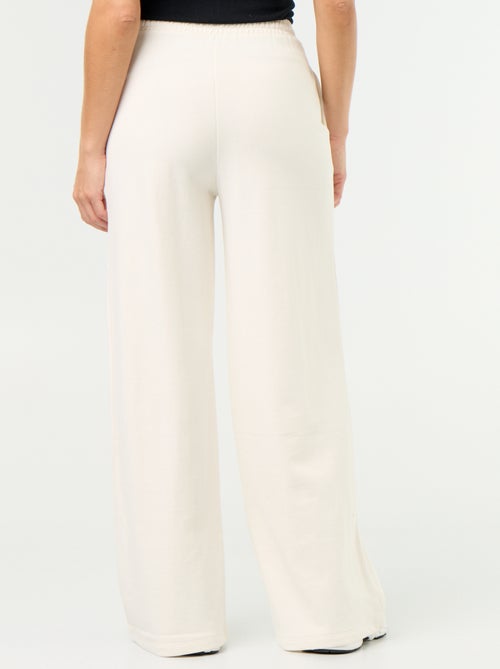 Wide Heavy Knit Jogging Trousers - Kiabi
