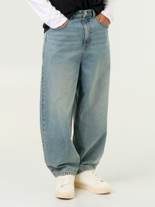 Wide-leg 5-pocket jeans - Kiabi