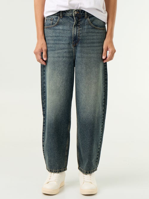 Wide-leg 5-pocket jeans - Kiabi