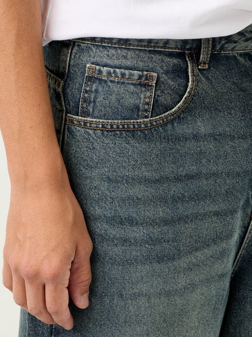 Wide-leg 5-pocket jeans - Kiabi