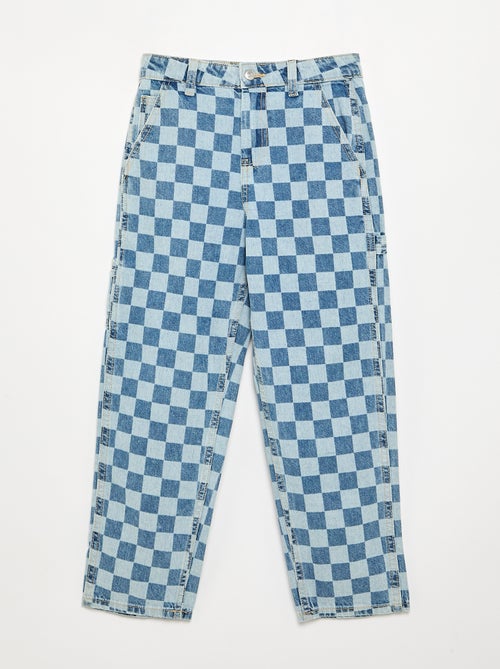 Wide-leg carpenter jeans - Kiabi