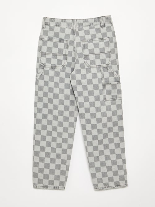 Wide-leg carpenter jeans - Kiabi