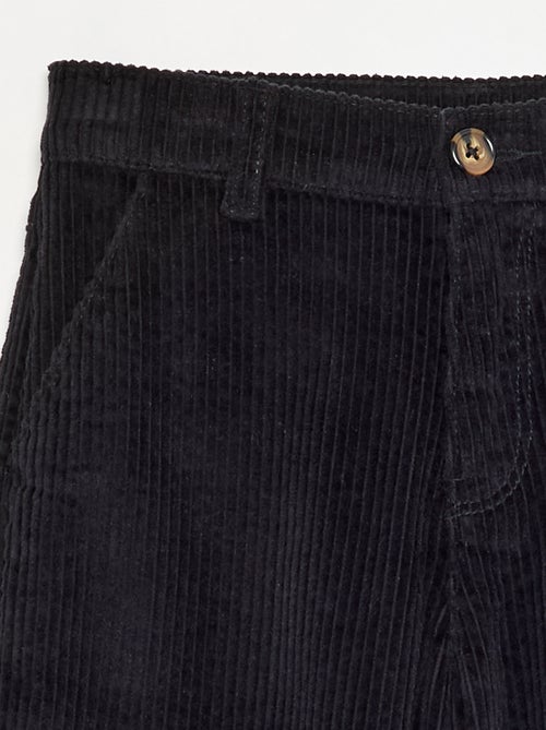 Wide-Leg-Cordhose - Kiabi