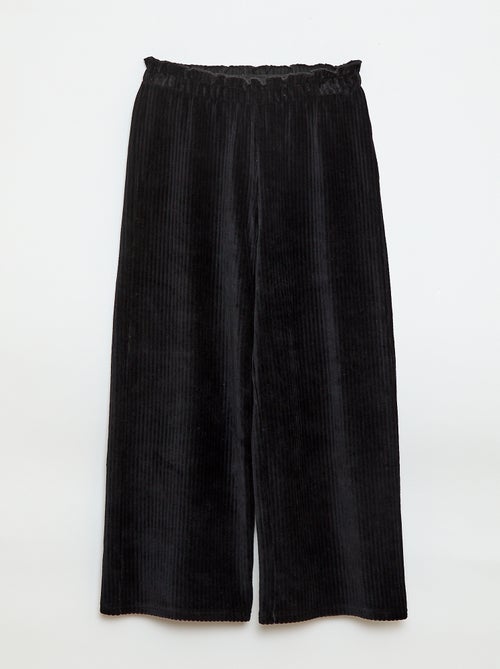 Wide Leg Corduroy Leggings - Kiabi