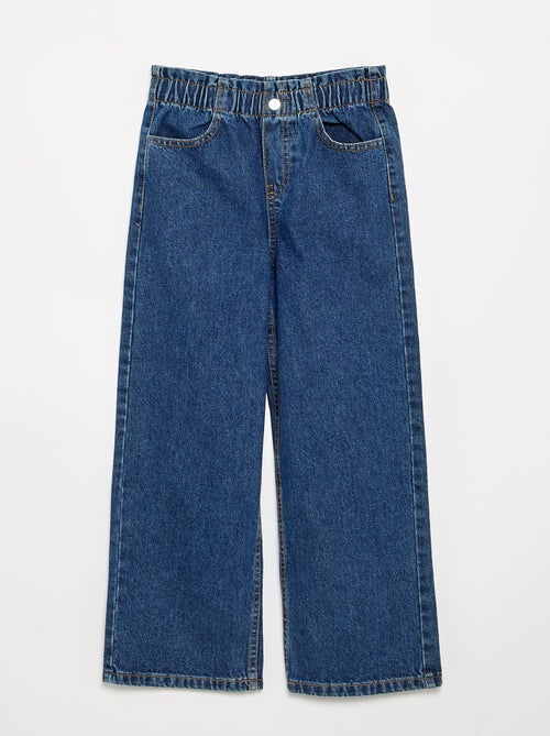 Wide-leg denim pants - Kiabi