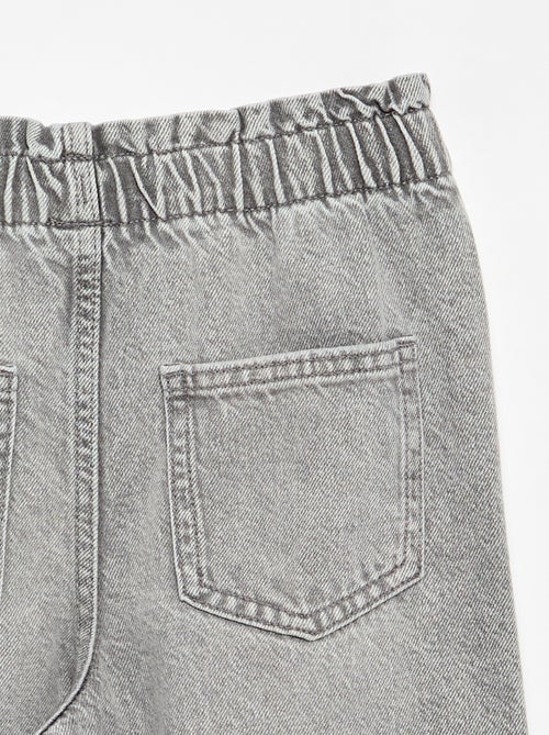 Wide-leg denim pants - Kiabi