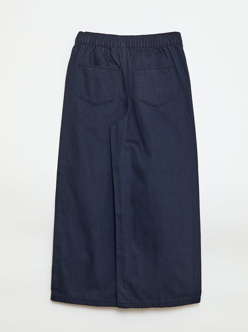 Wide-Leg-Hose - Bequemer Schnitt - Kiabi