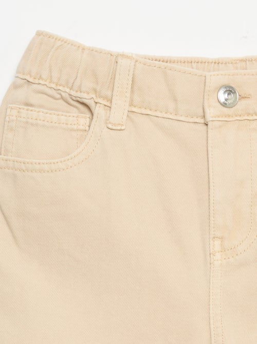 Wide-Leg Hose mit regulierbarer Taille - Kiabi