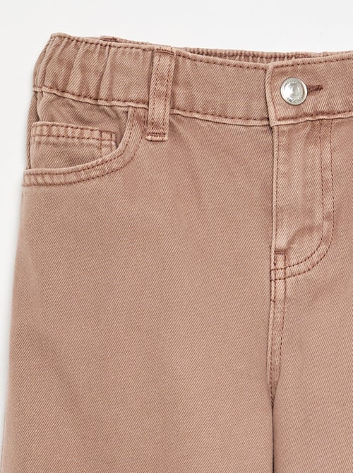 Wide-Leg Hose mit regulierbarer Taille - Kiabi