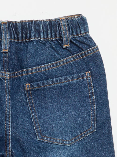 Wide-Leg-Hose mit Stickereien - Kiabi