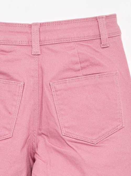 Wide-Leg-Hose ohne Vordertaschen - Kiabi