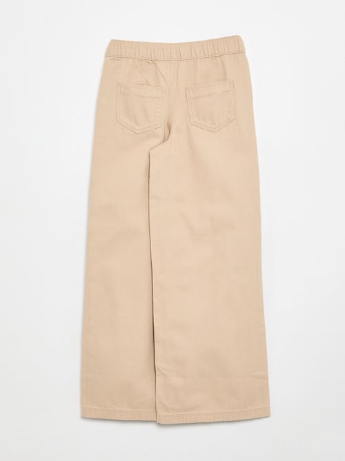 Wide-Leg-Hose – passgenau geschnitten - Kiabi