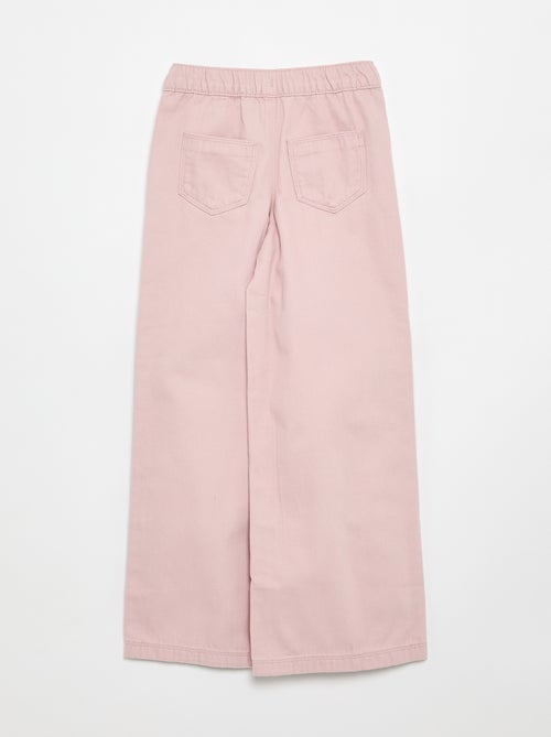 Wide-Leg-Hose – passgenau geschnitten - Kiabi