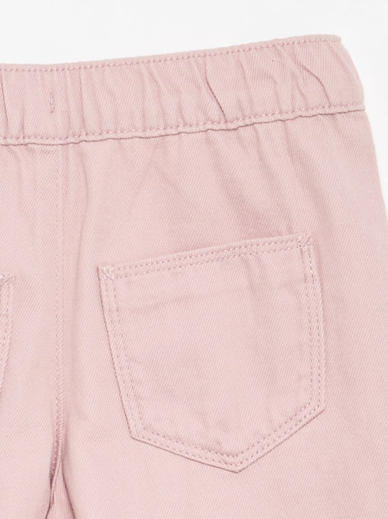 Wide-Leg-Hose – passgenau geschnitten Lila - Kiabi
