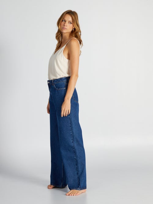 Wide-leg jeans - 30L - Kiabi