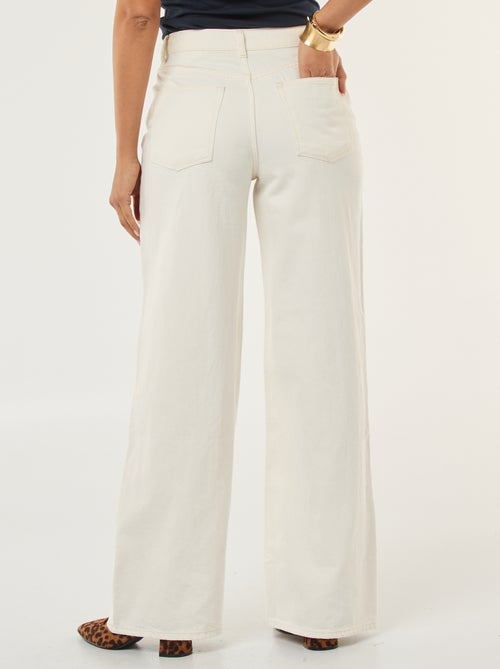 Wide-leg jeans - 30L - Kiabi