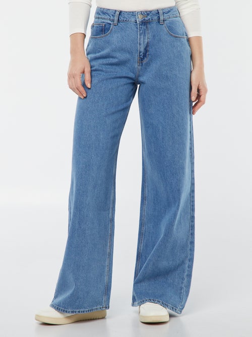 Wide-Leg-Jeans - L32 - Kiabi