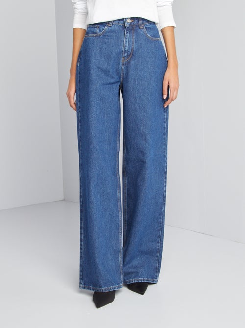 Wide-Leg Jeans - L34 - Kiabi
