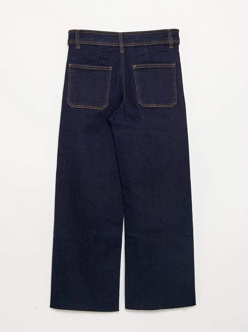 Wide-leg Jeans Blau - Kiabi