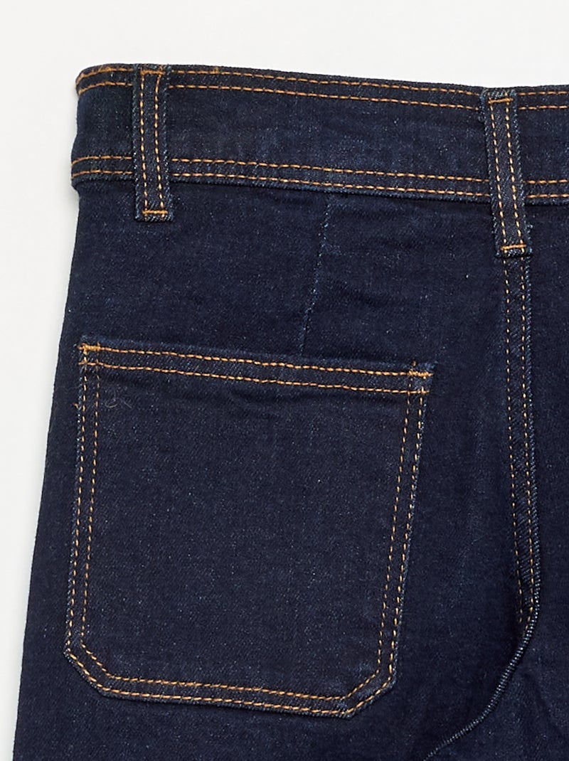 Wide-leg Jeans Blau - Kiabi