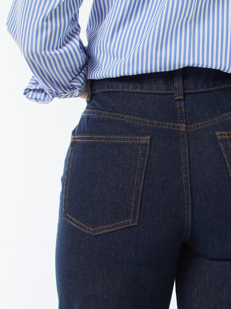 Wide Leg Jeans Blue - Kiabi