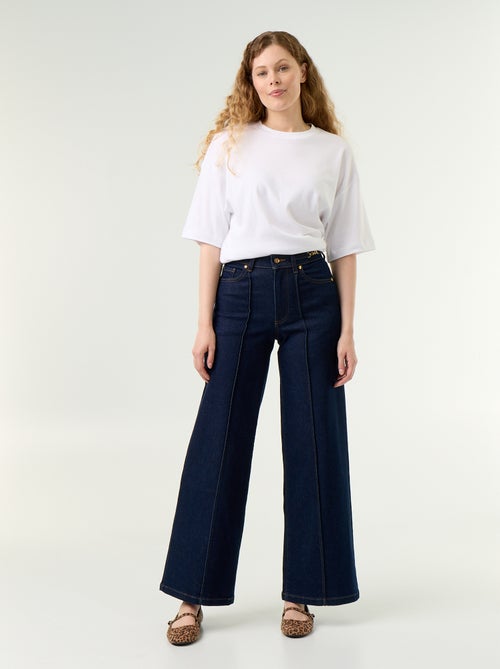 Wide Leg Jeans - Kiabi Wide Leg Jeans - Kiabi