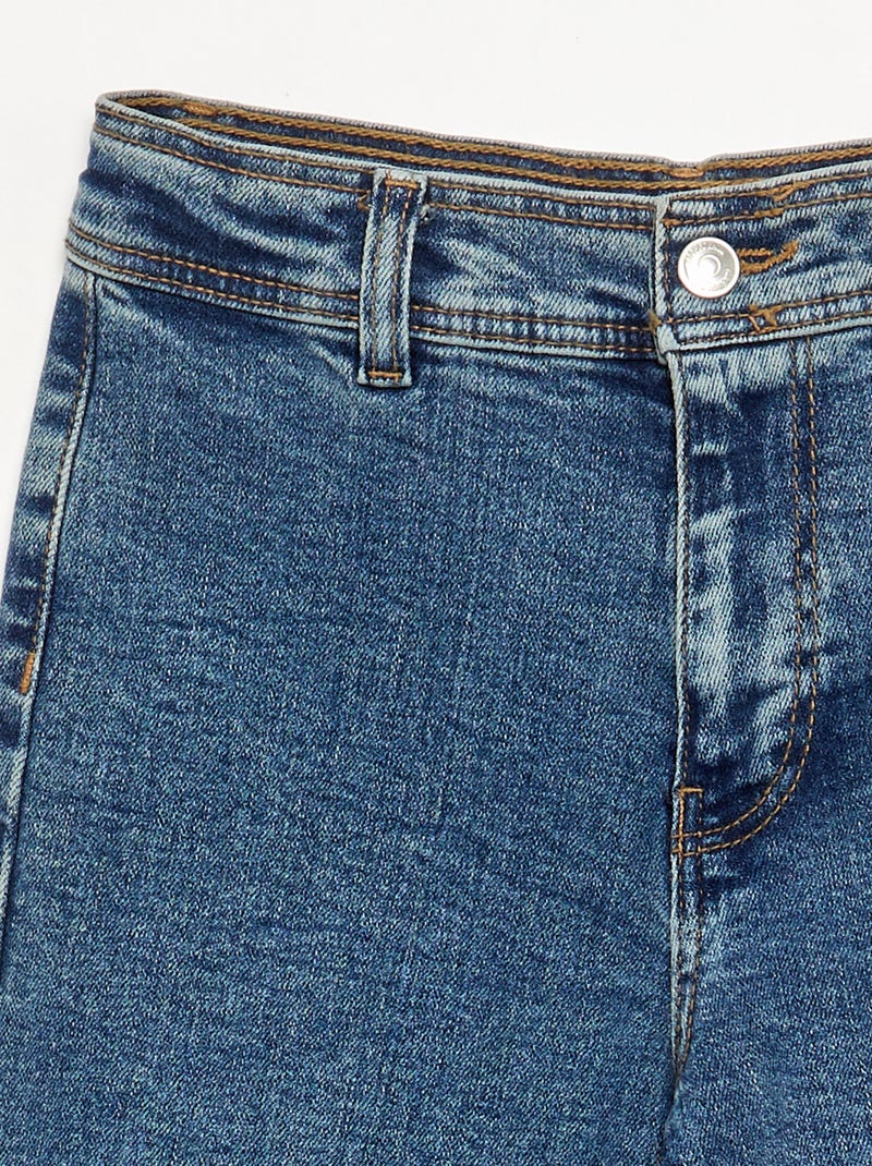 Wide-leg jeans Blue - Kiabi
