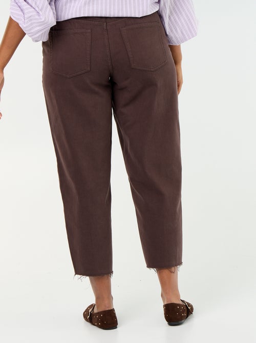 Wide-Leg Jeans mit 5 Taschen - Kiabi