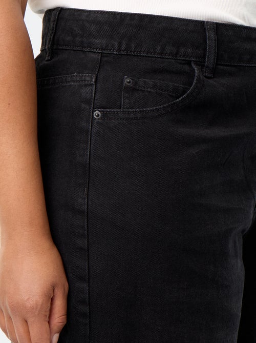 Wide-Leg Jeans mit 5 Taschen - Kiabi