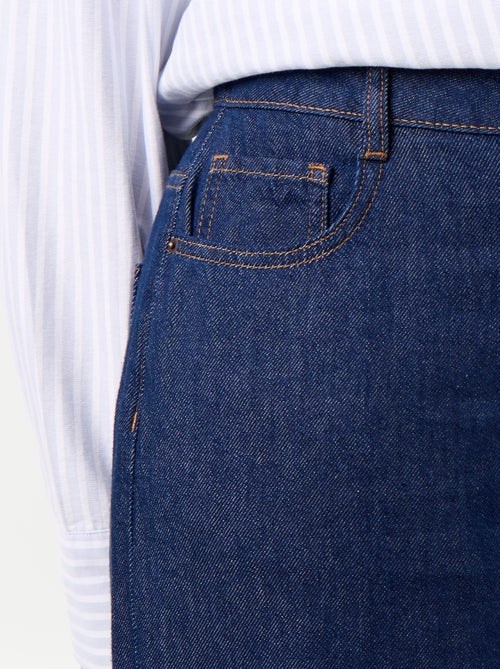 Wide-Leg-Jeans mit verspielten Schleifen an den Seiten - Kiabi