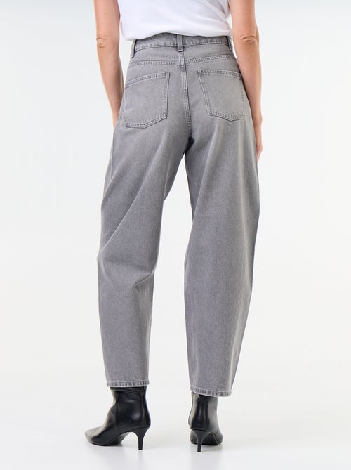 Wide Leg Jeans mit Ziernieten - Kiabi